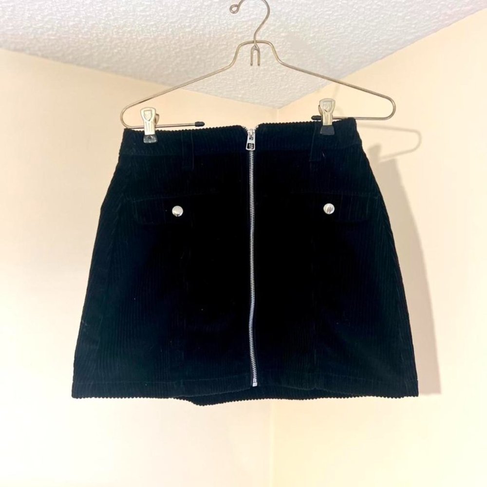 Bershka Corduroy Skirt